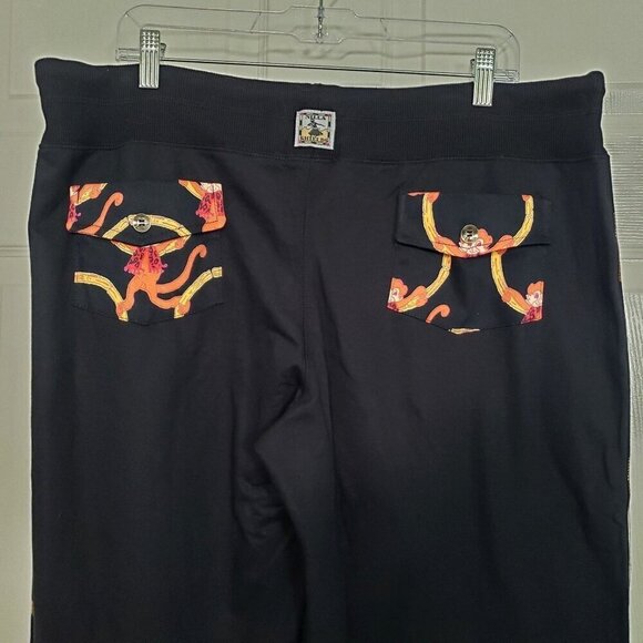 Nilla Shields Monkey Loungewear Pants Knit Casual Cotton Womens Size XL - Picture 8 of 15